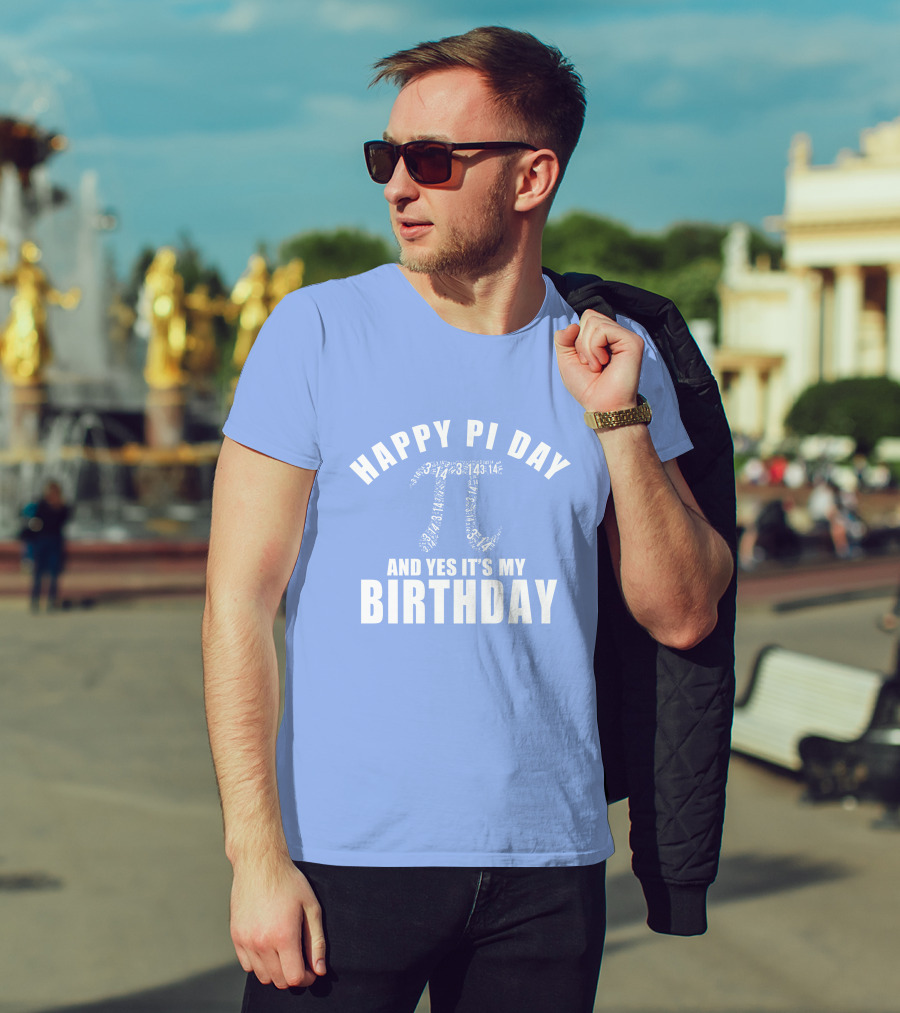 Happy Pi Day And Yes It's My Birthday Stephen Curry Golden State Warriors T-Shirt