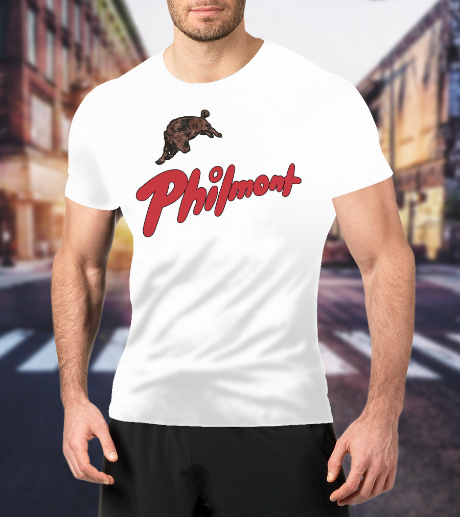 Philmont BSA Vintage Buffalo Icon In Red Script T-Shirt