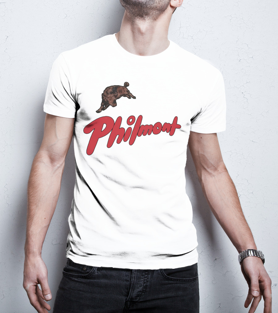 Philmont BSA Vintage Buffalo Icon In Red Script T-Shirt