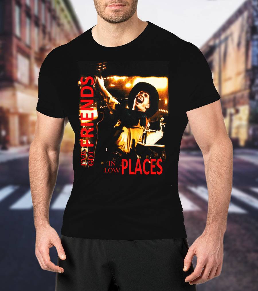 1996 Garth Brooks I've Got Friends In Low Places T-Shirt