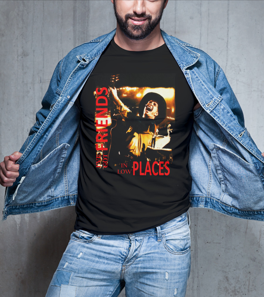 1996 Garth Brooks I've Got Friends In Low Places T-Shirt