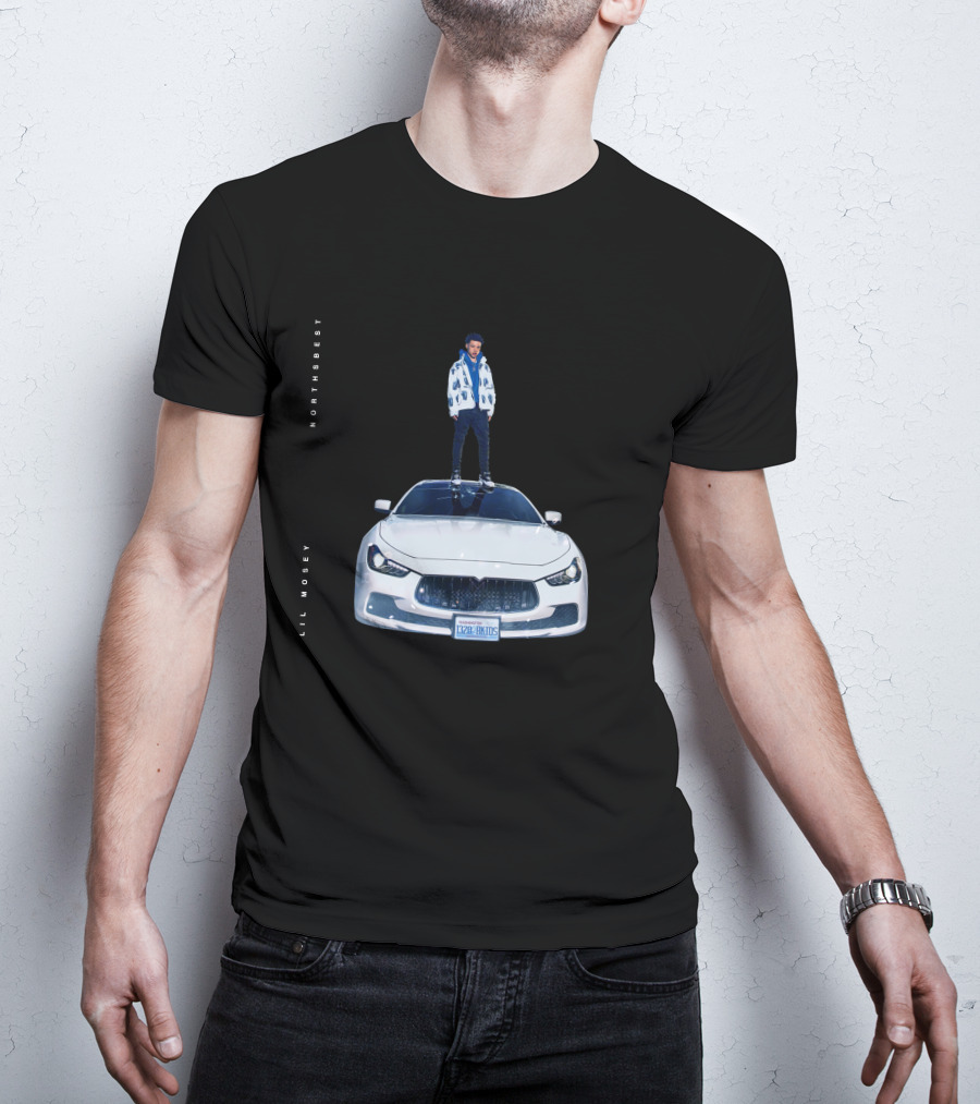 Lil Mosey Northsbest Adult Teen Mans Soft Cotton Leisure Music Summer Car T-Shirt