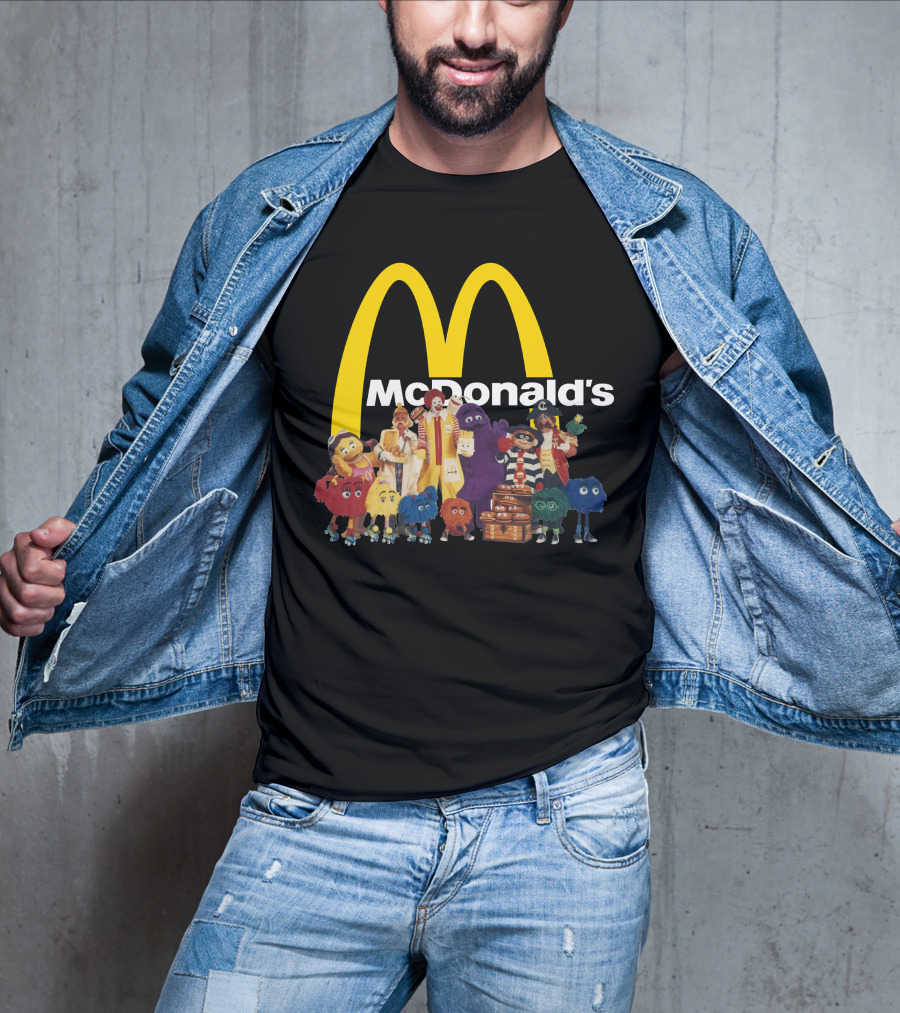 McDonald's Classic Characters Friends Group T-Shirt
