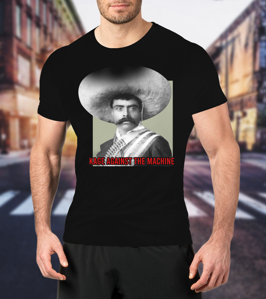 Kage Against The Machine Emiliano Zapata Giant Concert T-Shirt