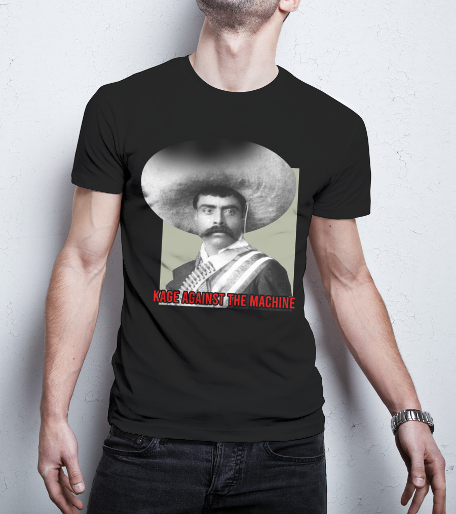 Kage Against The Machine Emiliano Zapata Giant Concert T-Shirt