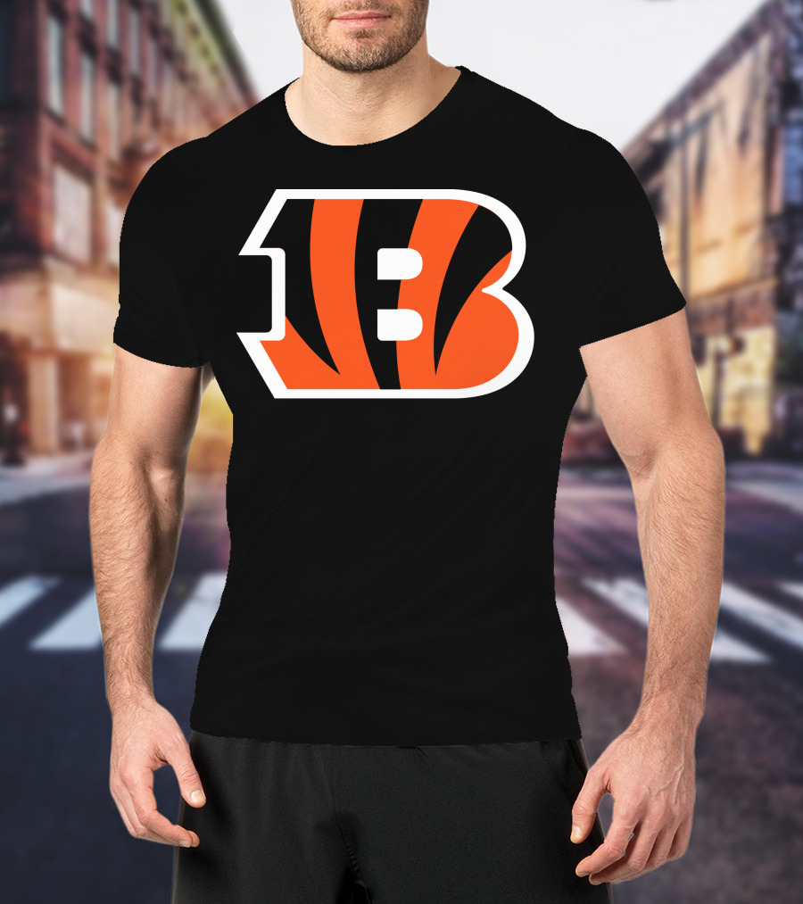 Cincinnati Bengals NFL Football Team Logo Tigers T-Shirt