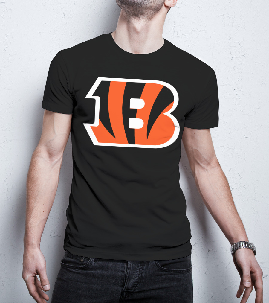 Cincinnati Bengals NFL Football Team Logo Tigers T-Shirt