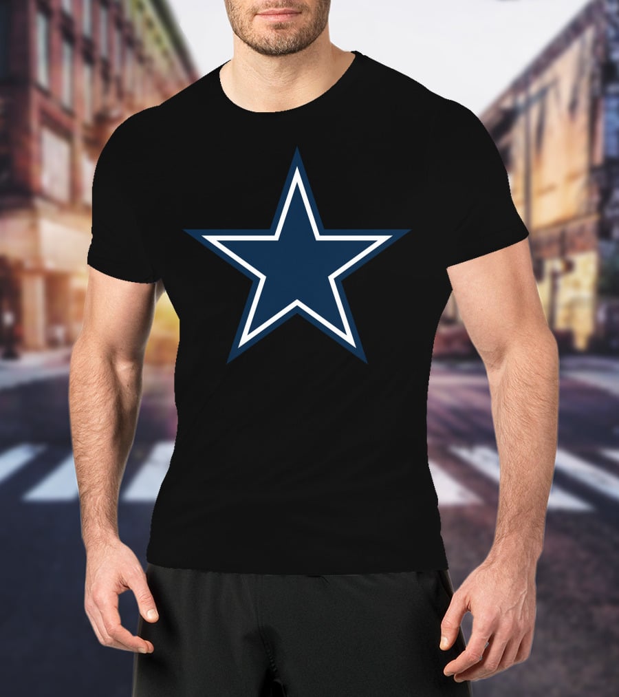 Dallas Cowboys Star Football Team Logo Icon If You Like Sports T-Shirt