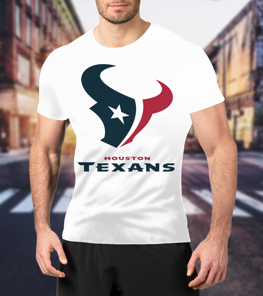 Houston Texans Team Logo For Football Fans T-Shirt