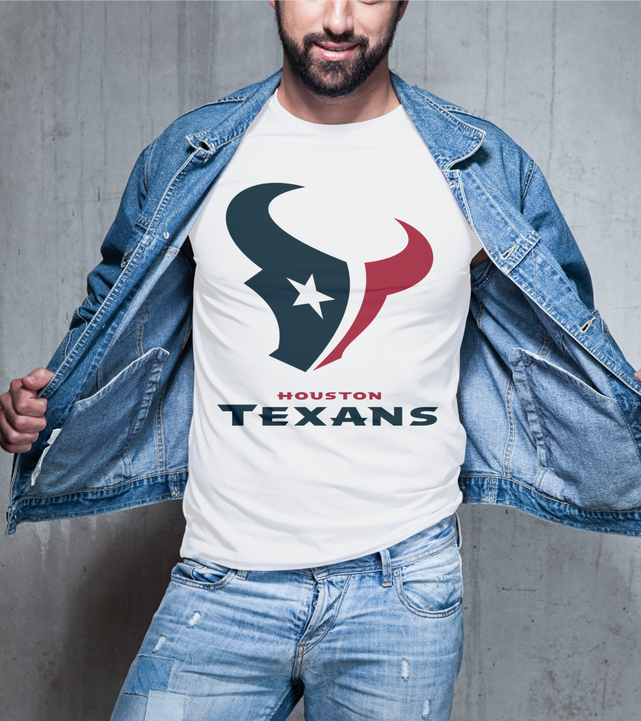 Houston Texans Team Logo For Football Fans T-Shirt