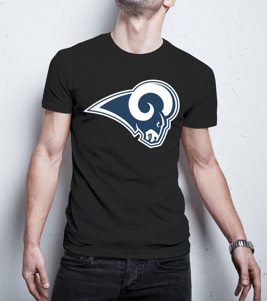 Los Angeles Rams Football Team Logo Sports T-Shirt
