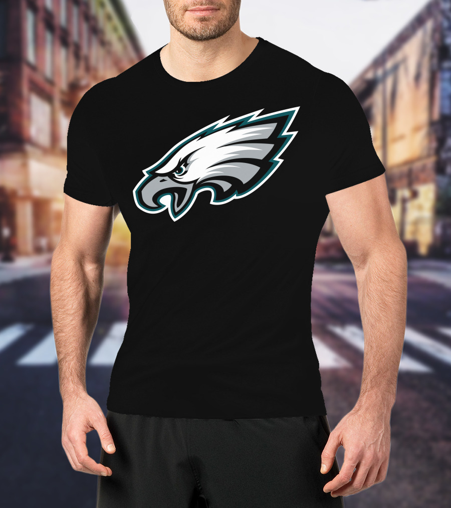 Philadelphia Eagles Football Team Fan Emblem T-Shirt