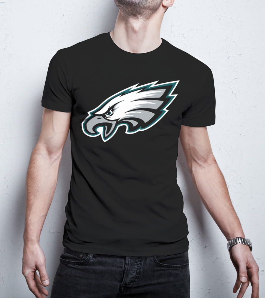 Philadelphia Eagles Football Team Fan Emblem T-Shirt