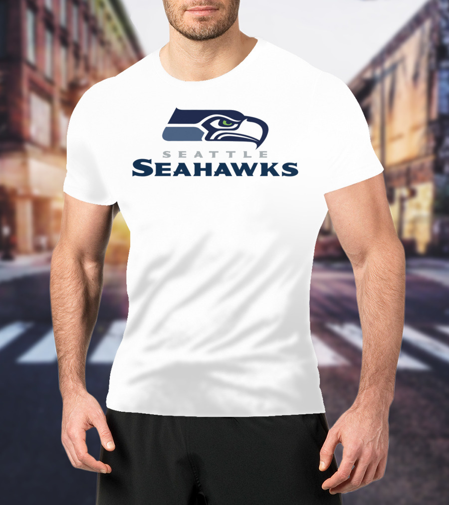 Seattle Seahawks Football Team Logo For Fans T-Shirt