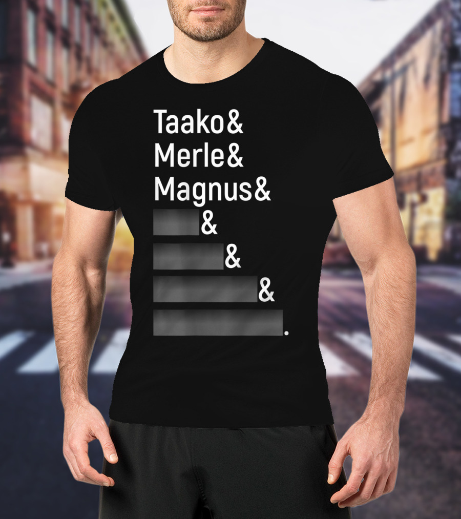 Taako Merle Magnus Others Ampersand List T-Shirt