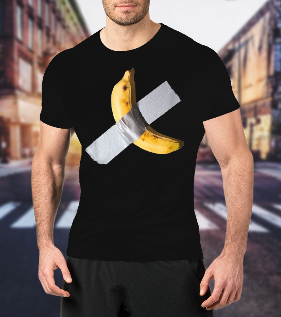 The Banana Duct Tape Crossover Joke T-Shirt