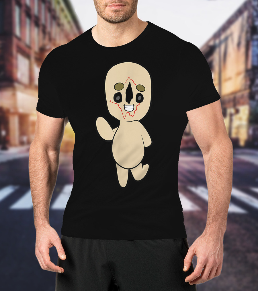 SCP 173 Secure Contain Protect Monster Peanut Cute Cartoon Character T-Shirt
