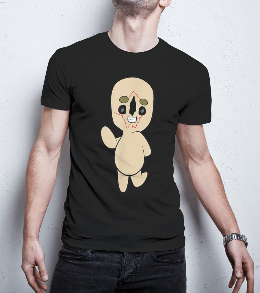 SCP 173 Secure Contain Protect Monster Peanut Cute Cartoon Character T-Shirt