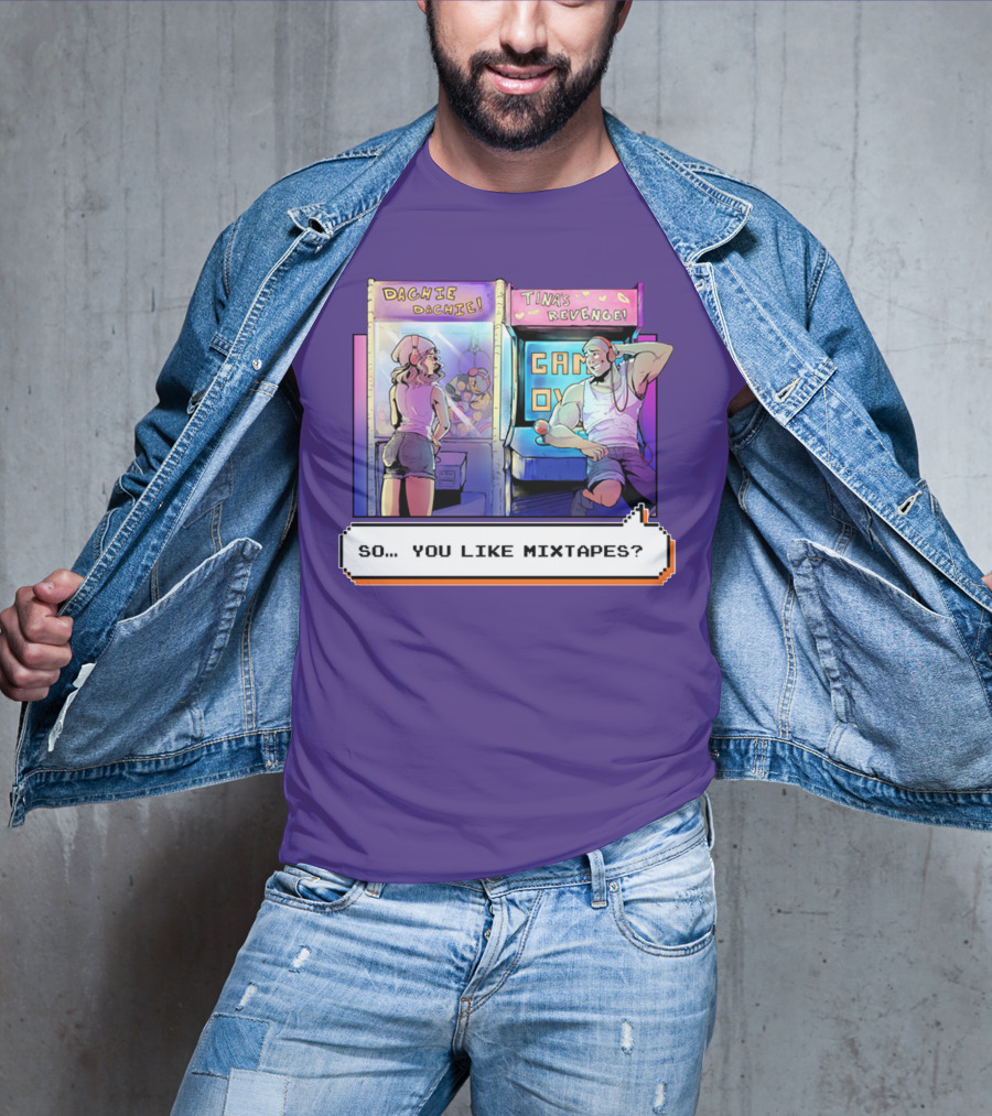 Dachie Dachie Tini's Revenge So You Like Mixtapes Arcade T-Shirt
