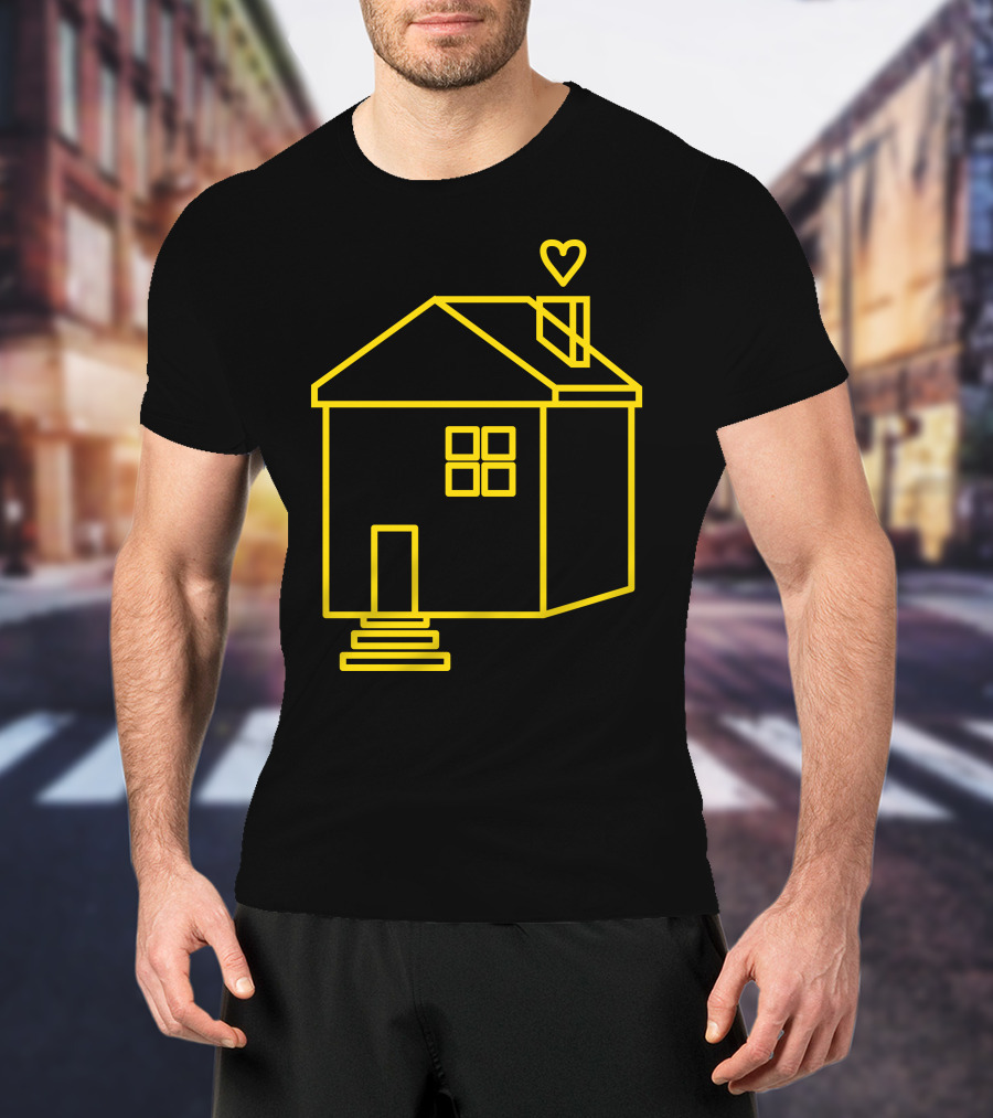 Harry's House Tracklist Heart Icon House T-Shirt