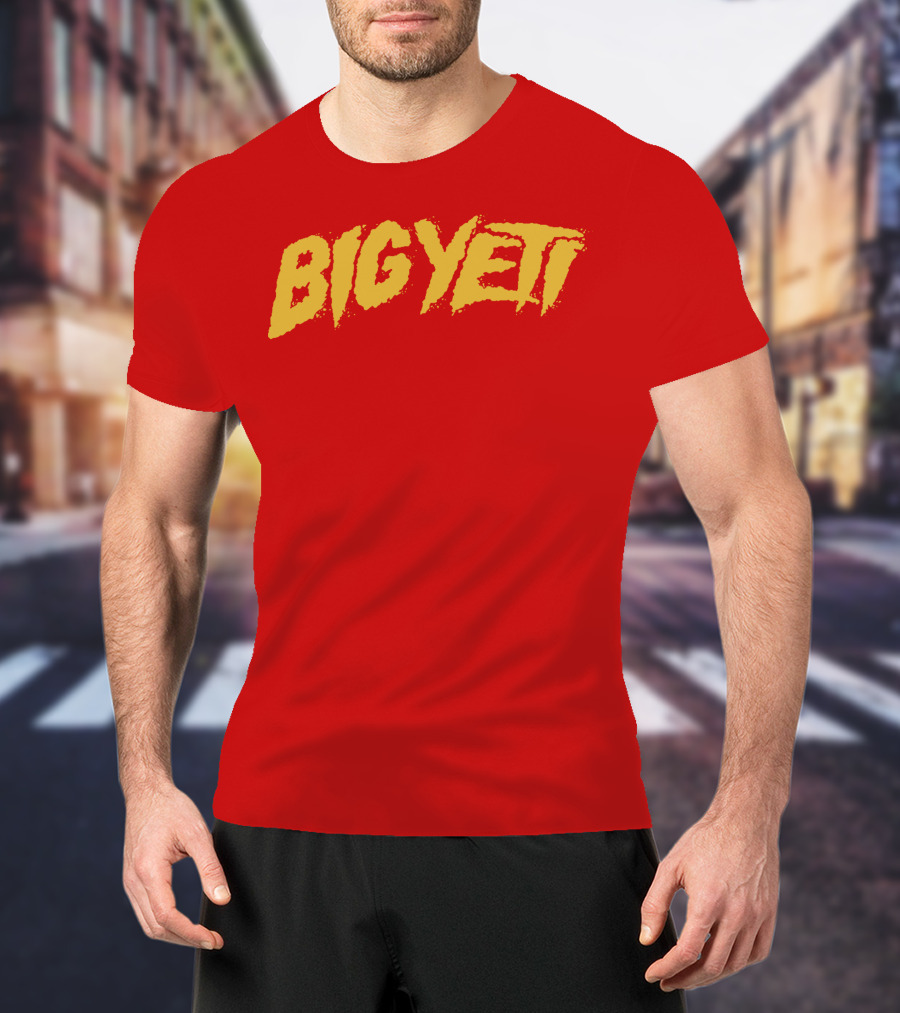 BIG YETI Red T-Shirt
