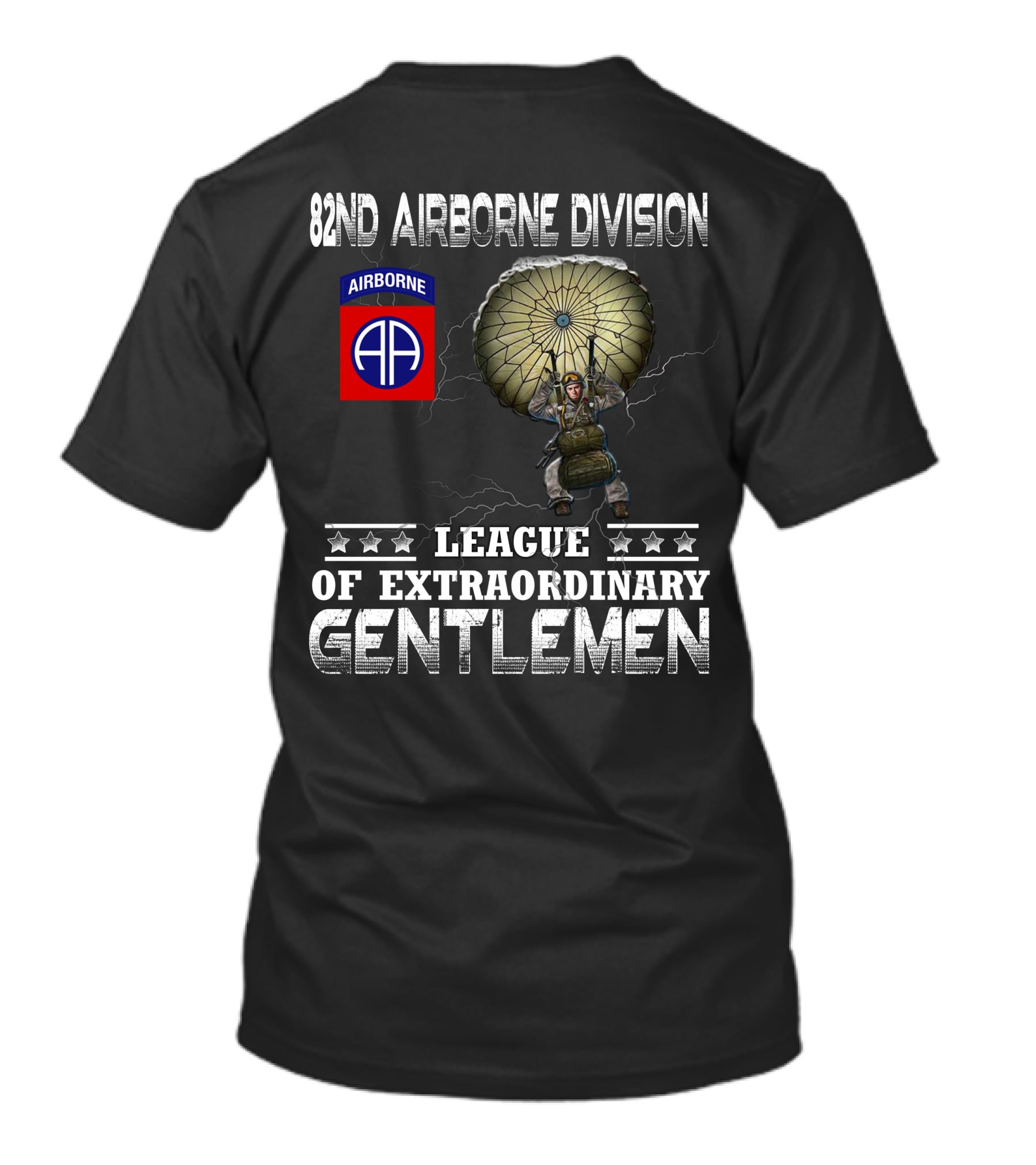 82Nd Airborne Division League Of Extraordinary Gentlemen Paratrooper T-Shirt