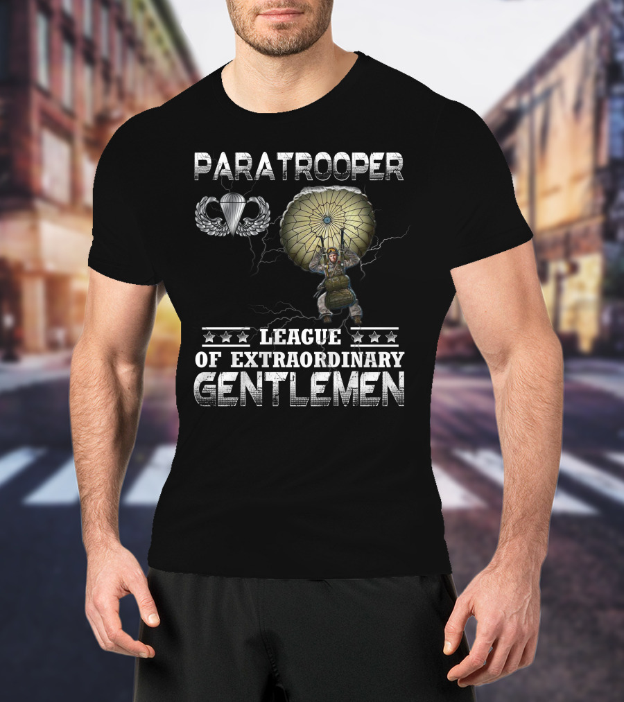 Paratrooper League Of Extraordinary Gentlemen T-Shirt