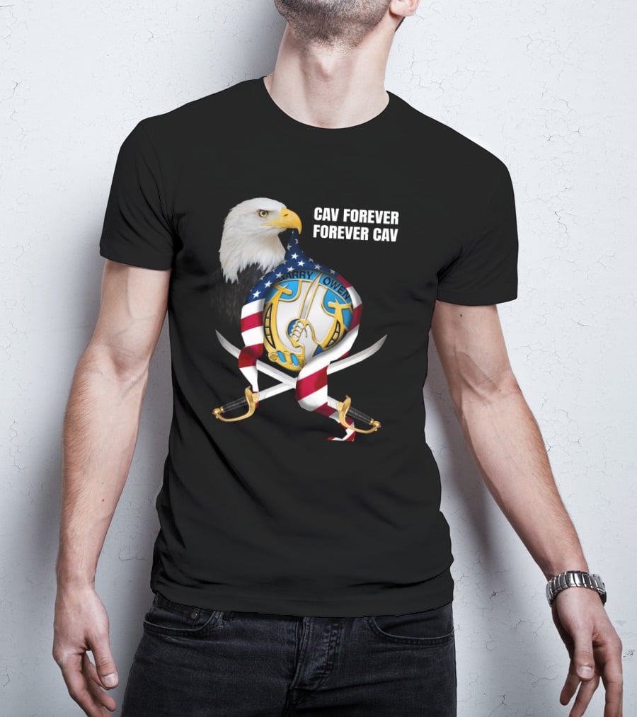 Cav Forever Eagle T-Shirt
