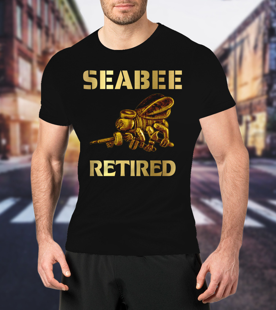 Seabee Retired T-Shirt