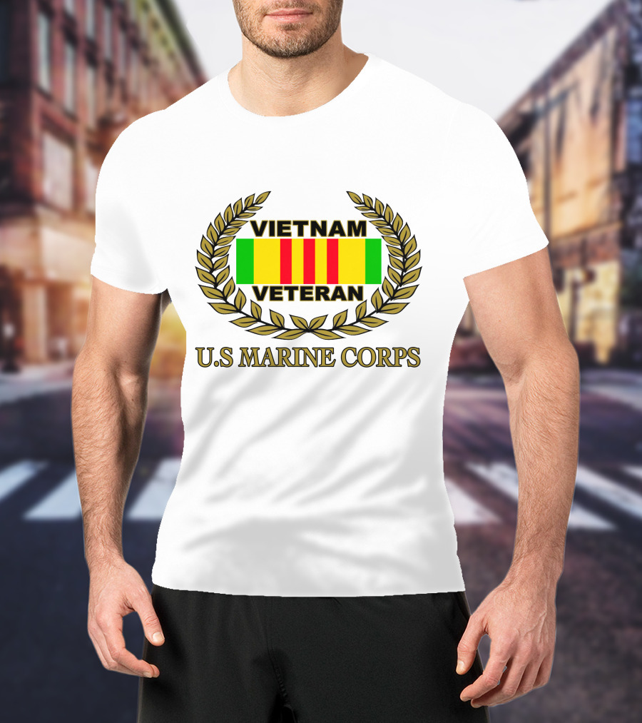 Vietnam Veteran U.s. Marine Corps T-Shirt