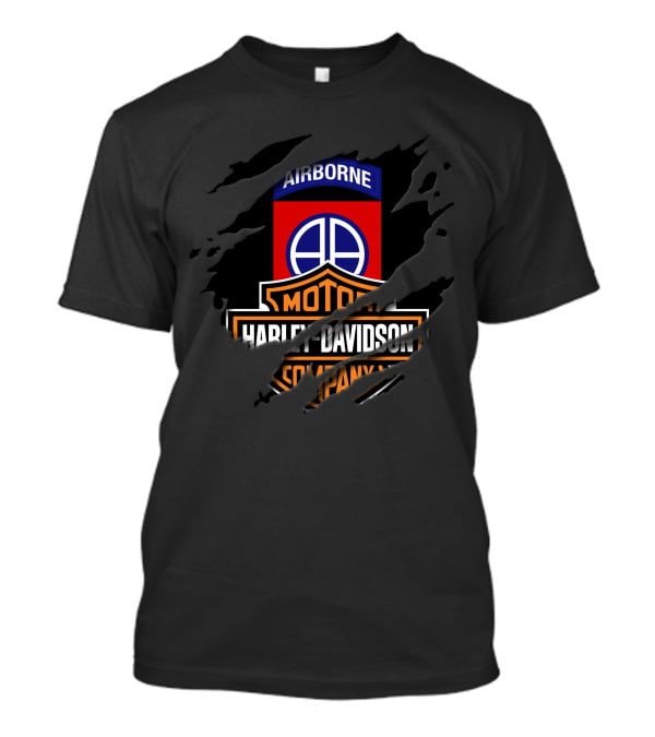 Harley Davidson Motor Company Airborne T-Shirt