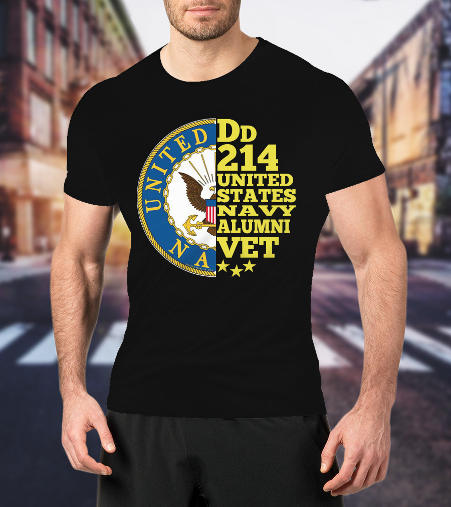 Dd 214 United States Navy Alumni Vet T-Shirt