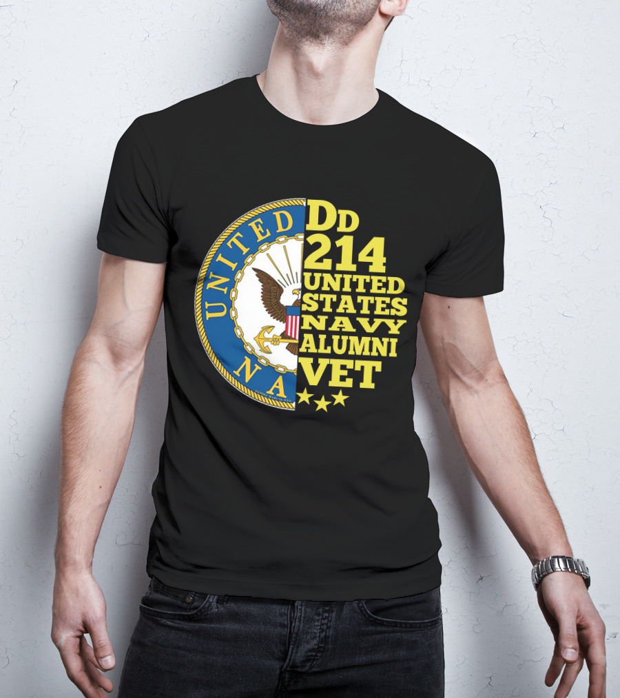 Dd 214 United States Navy Alumni Vet T-Shirt