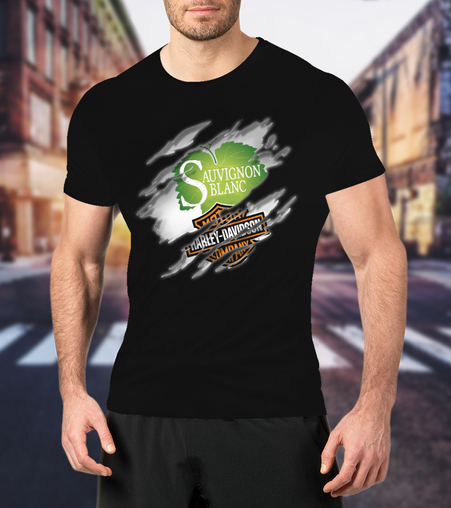 Sauvignon Blanc Harley Davidson T-Shirt