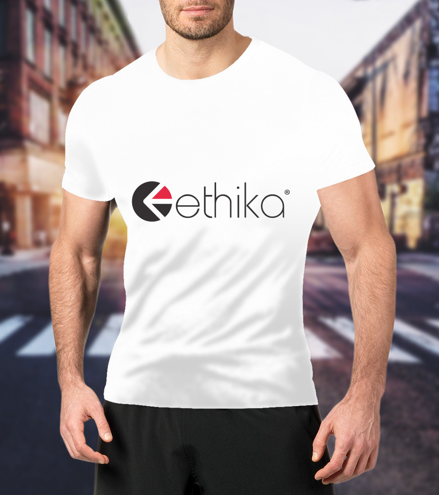 Ethika Logo Black And Red Brand Merchandise T-Shirt