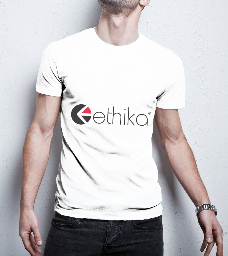 Ethika Logo Black And Red Brand Merchandise T-Shirt
