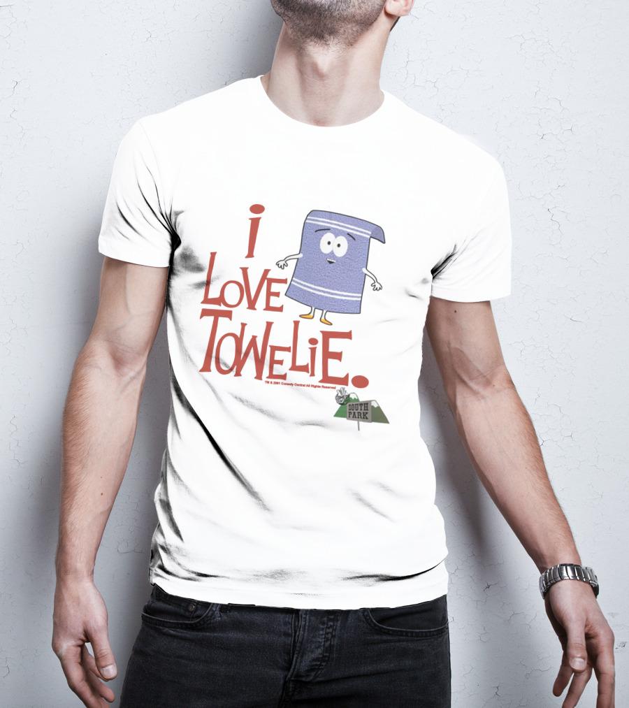 I Love Towelie South Park Official Merchandise T-Shirt