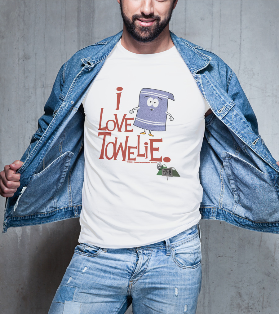 I Love Towelie South Park Official Merchandise T-Shirt