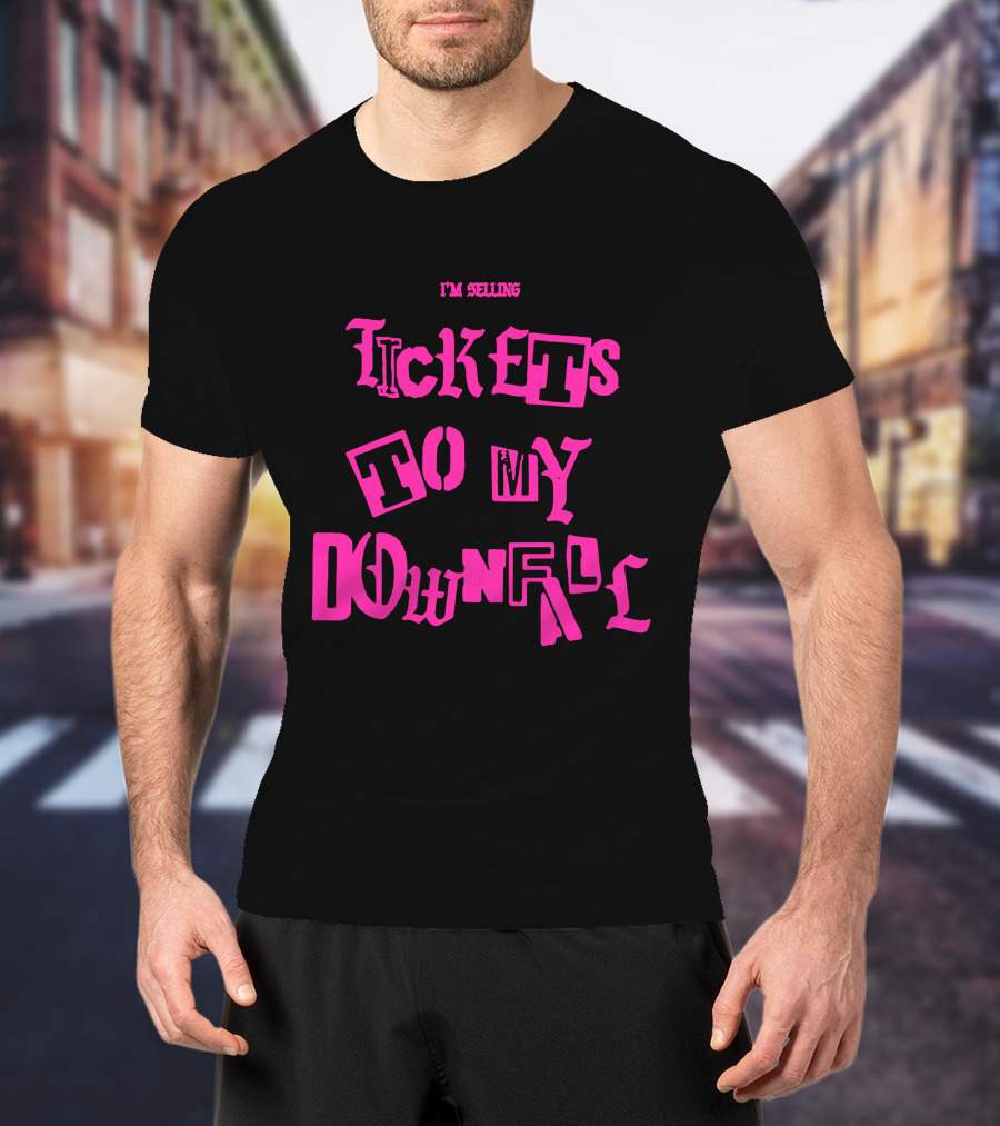 Machinegunkelly Merch I'm Selling Tickets To My Downfall T-Shirt