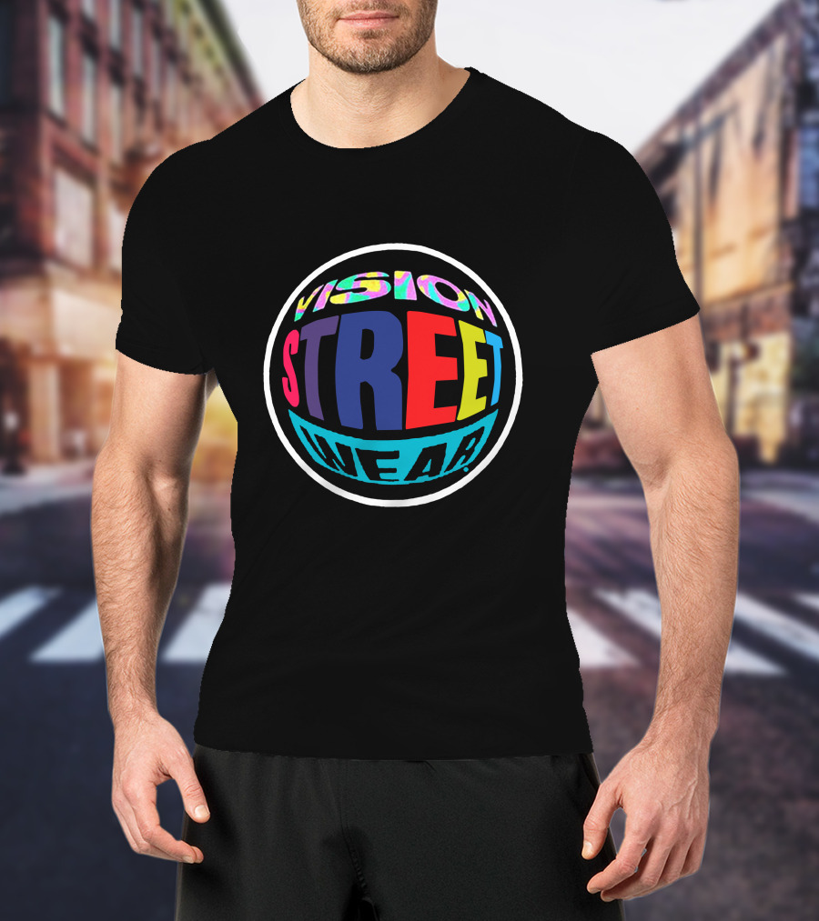 VISION STREET WEAR Multicolor T-Shirt