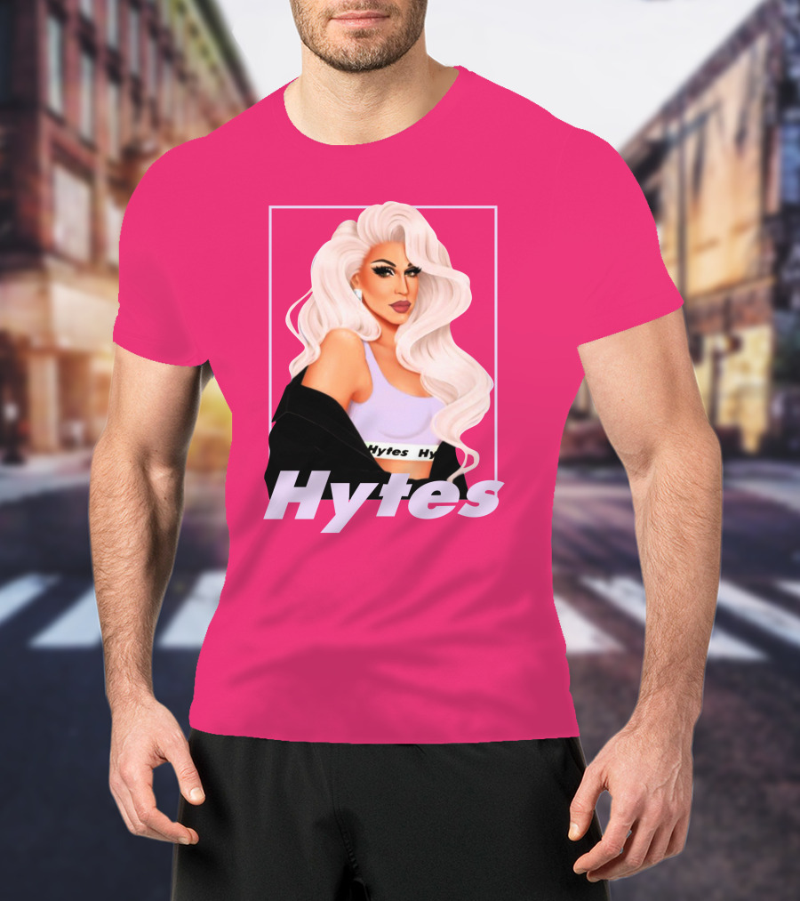 Hytes Brooke Lynn Hytes Glamorous Pink T-Shirt