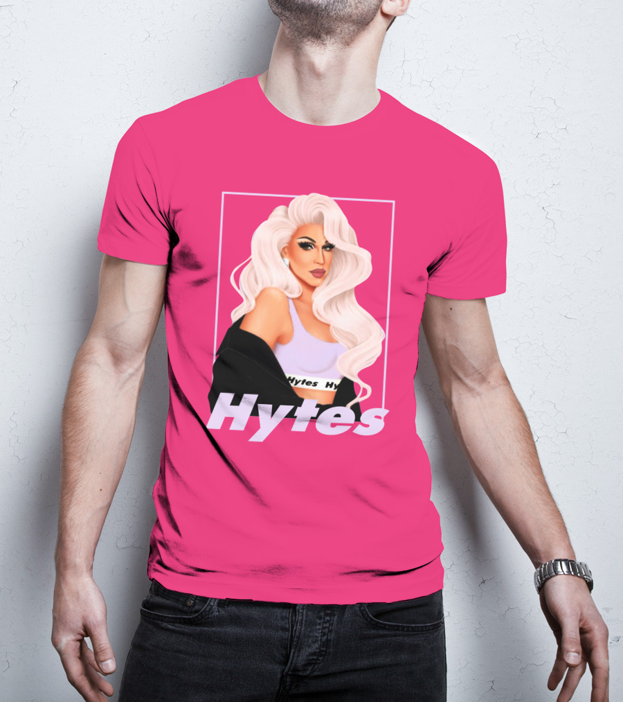 Hytes Brooke Lynn Hytes Glamorous Pink T-Shirt