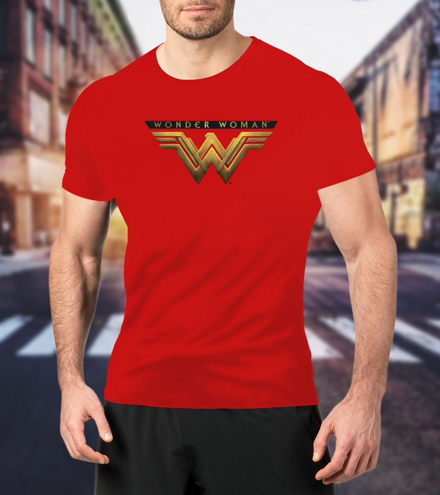 Wonder Woman Gold Emblem T-Shirt