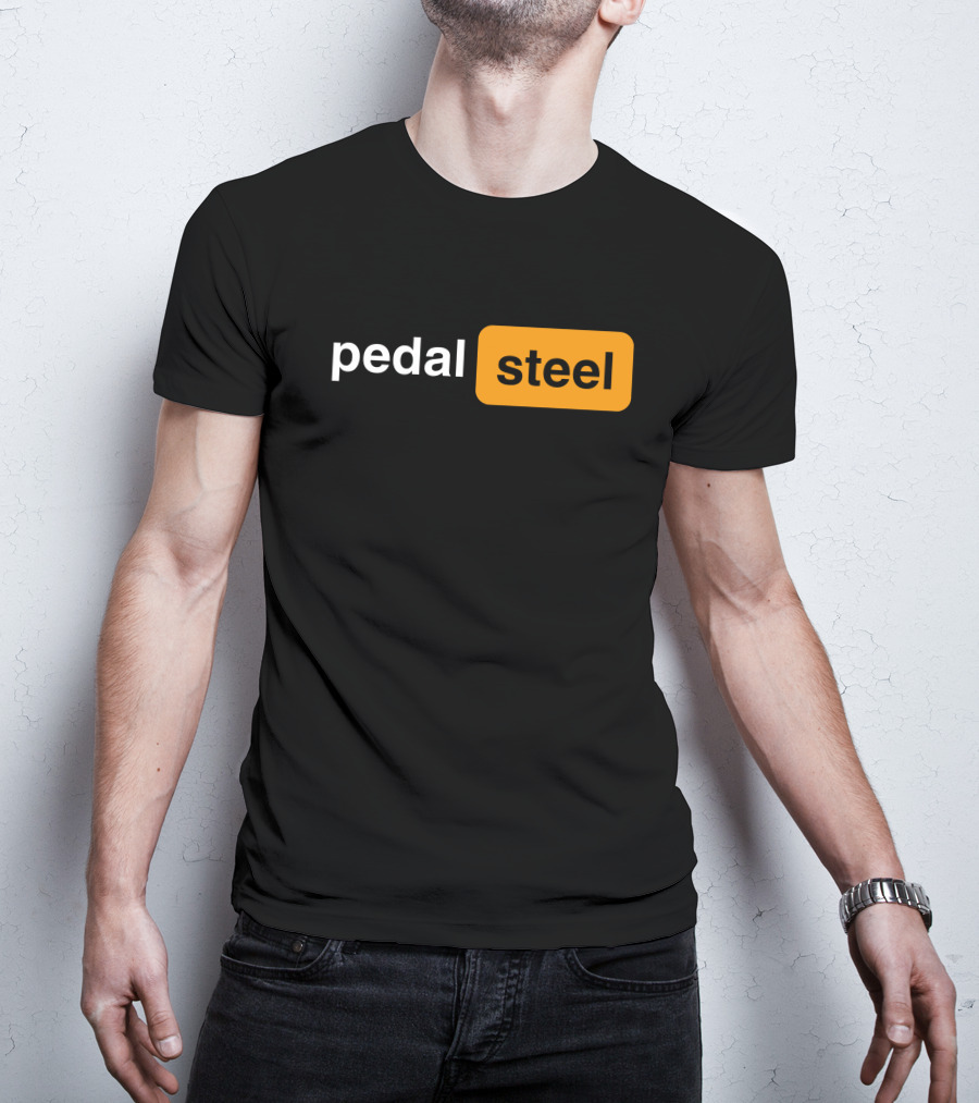Pedal Steel Hippies And Cowboys Merch Pedal Steel T-Shirt