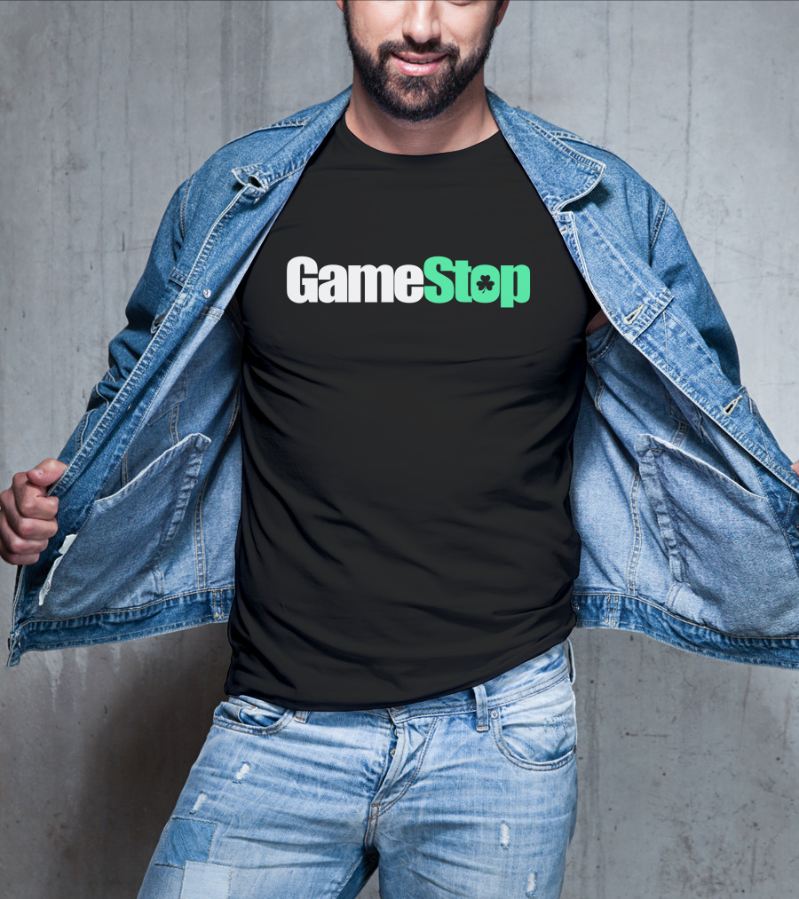 Gamestop Patrick's Day Superstonk Shamrock T-Shirt