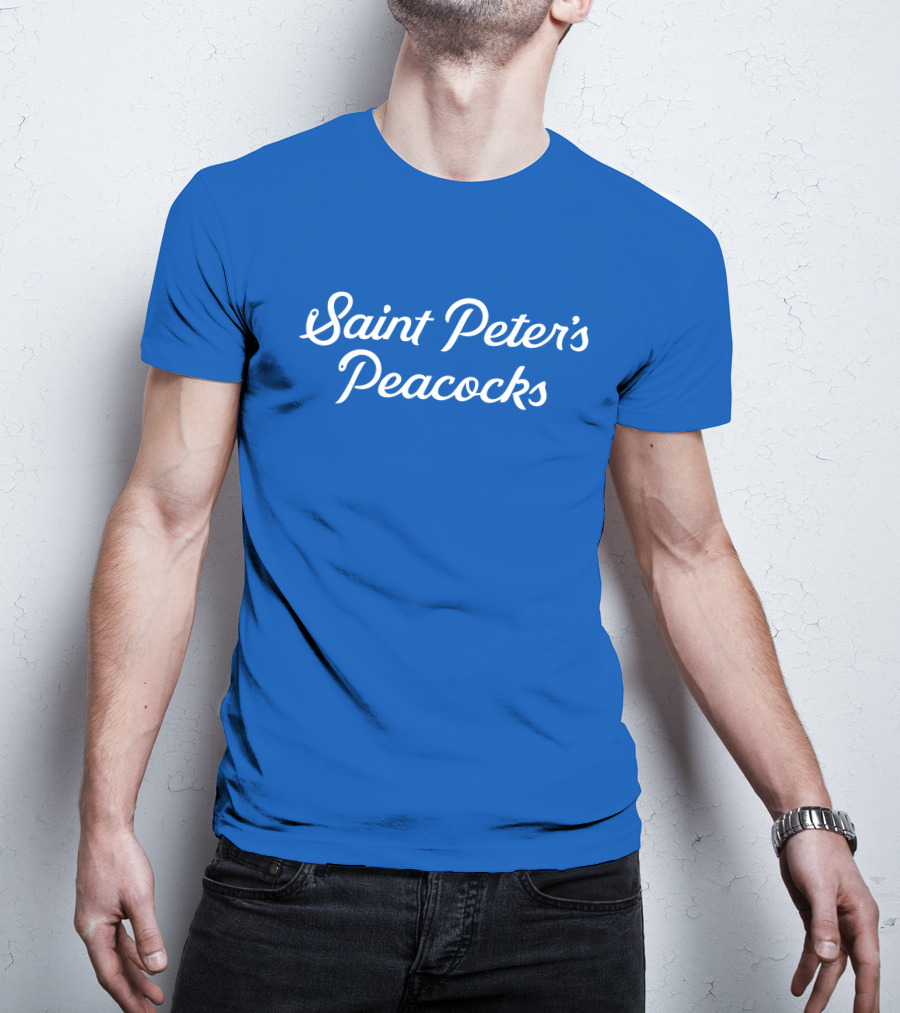 Saint Peter's Peacocks Basketball Homefield Apparel Merch T-Shirt