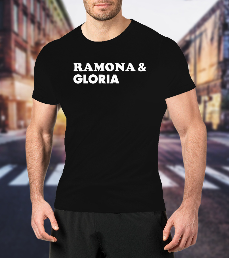 Saturday Night Live Ramona And Gloria Black Text Direct T-Shirt