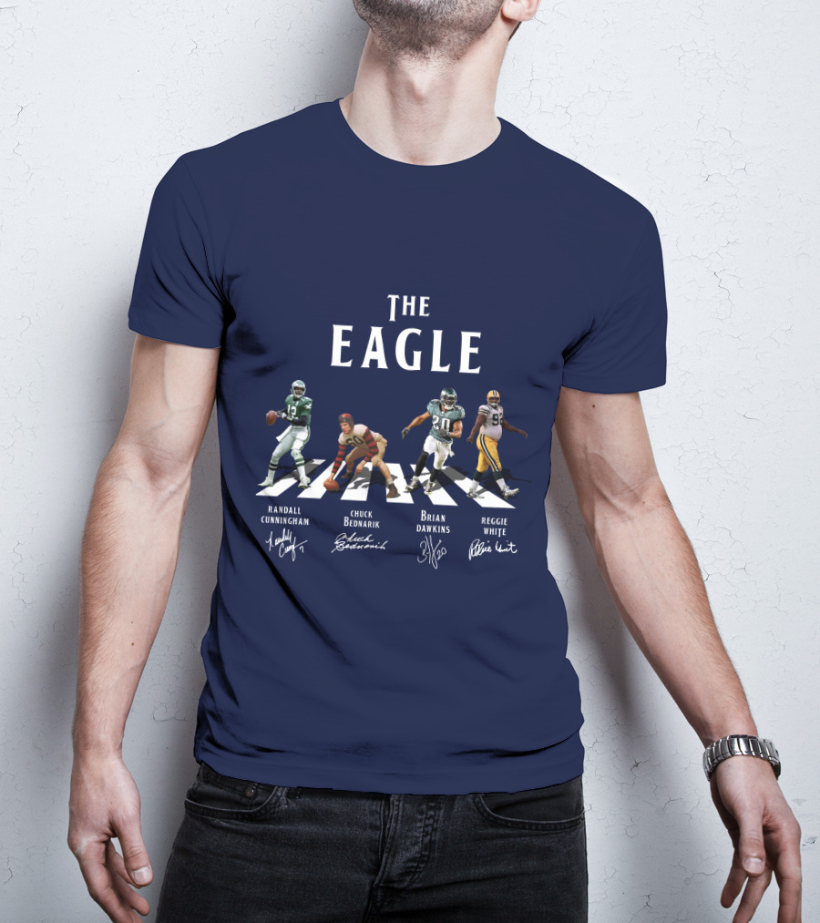 The Eagle Randall Cunningham Chuck Bednarik Brian Dawkins Reggie White NFL T-Shirt