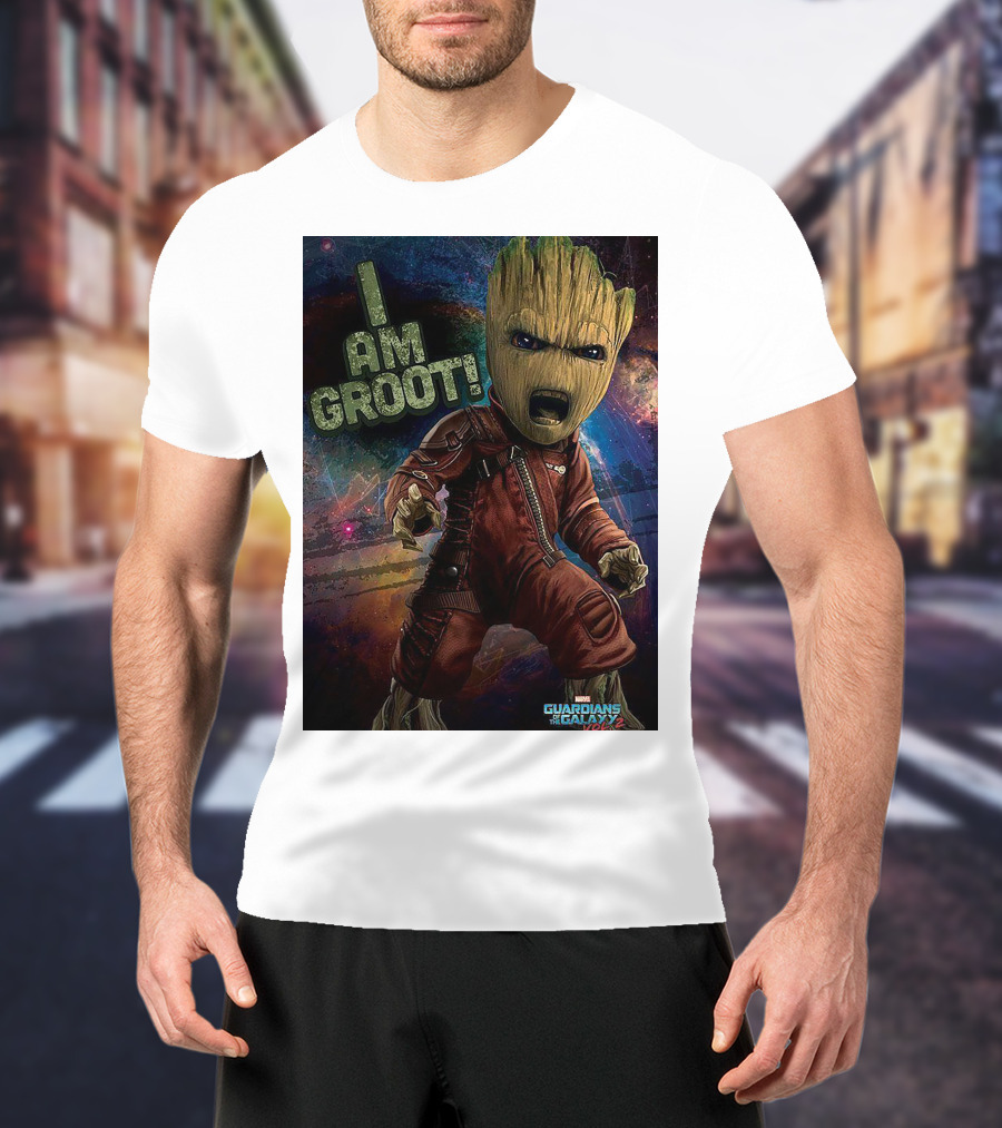 I Am Groot Guardians Of The Galaxy Vol. 2 T-Shirt