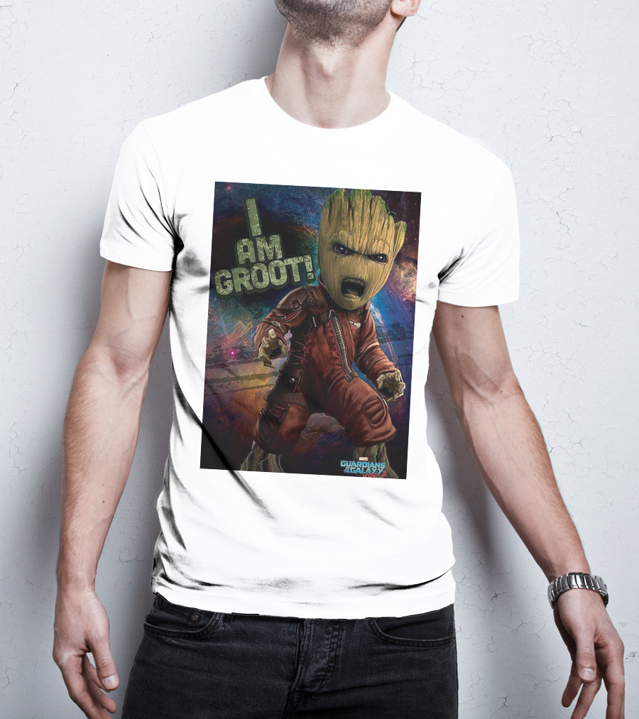 I Am Groot Guardians Of The Galaxy Vol. 2 T-Shirt